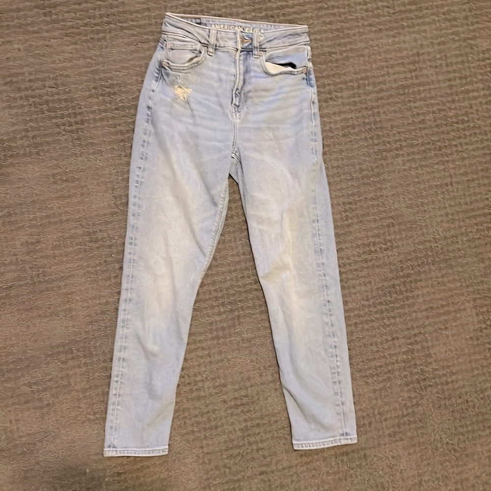 American eagle blue stretch jeans